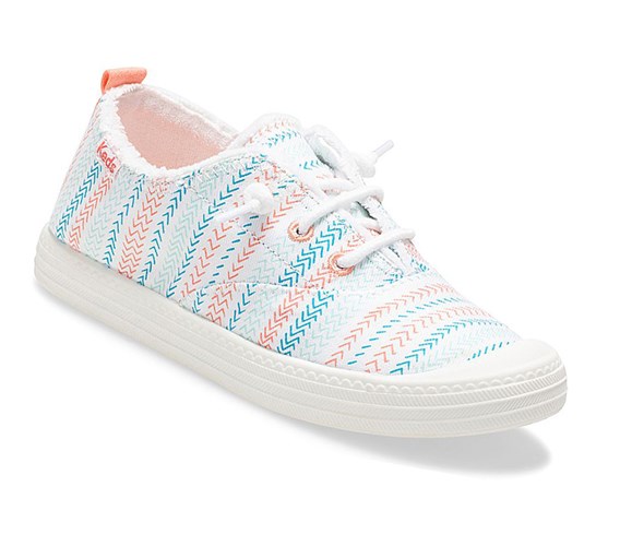 Keds Big Kid Breaker Tenisky Detske Biele | FOEHAK-568
