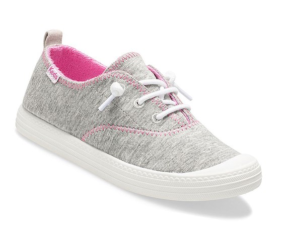 Keds Big Kid Breaker Tenisky Detske Siva | YFRVDU-389