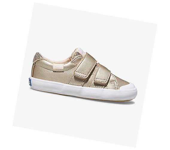 Keds Big Kid Courtney Fall Casual Obuv Detske Ruzove Zlate | LKVHQM-349