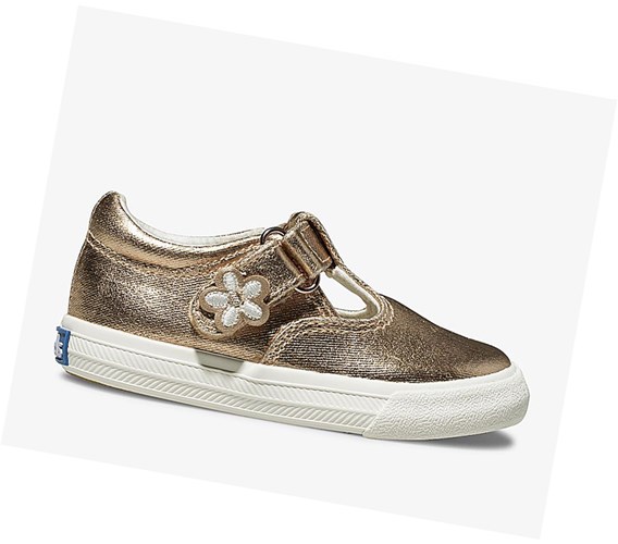 Keds Big Kid Daphne Casual Obuv Detske Metal | KDBTGA-724
