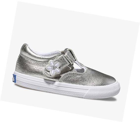 Keds Big Kid Daphne Casual Obuv Detske Strieborne | MYXISD-295
