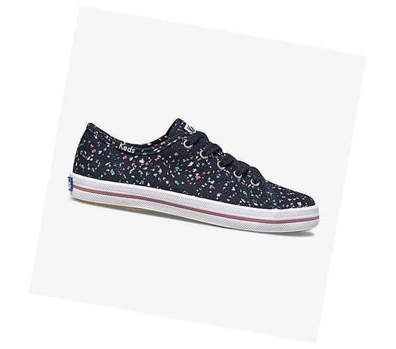 Keds Big Kid Kickstart Fall Casual Obuv Detske Námornícka Modrá | ZCNQML-362