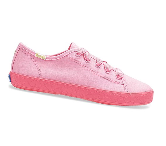 Keds Big Kid x kate spade new york Kickstart Casual Obuv Detske Ruzove | JSLOAY-735