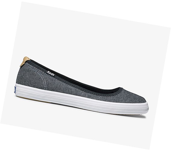 Keds Bryn Chambray Slip On Tenisky Damske Námornícka Modrá | ESFTXB-207