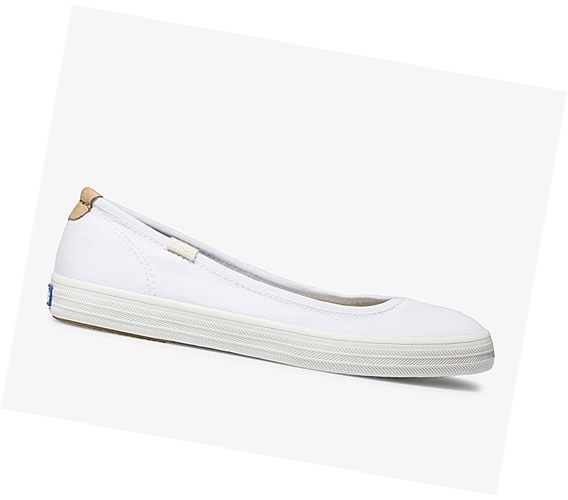 Keds Bryn Pohodlie Slip On Tenisky Damske Biele | CNMYGT-475