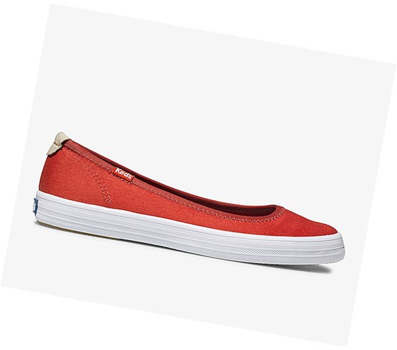 Keds Bryn Pohodlie Slip On Tenisky Damske Červené | MTSLVO-968