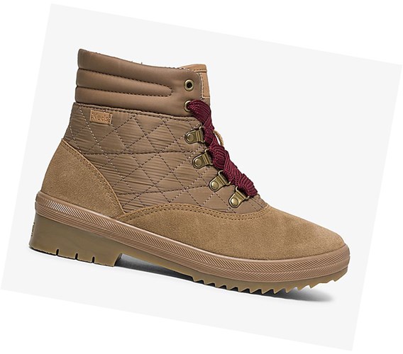 Keds Camp Boot Vody Vysoké Čižmy Damske Hnede | MYHZBC-675