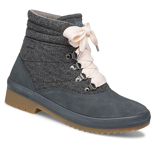 Keds Camp Vody Vysoké Čižmy Damske Modre Siva | GCAVDI-163