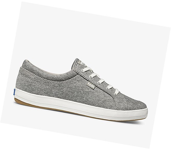 Keds Center Jersey Pohodlie Snurovacie Topanky Damske Siva | CGZPVB-302