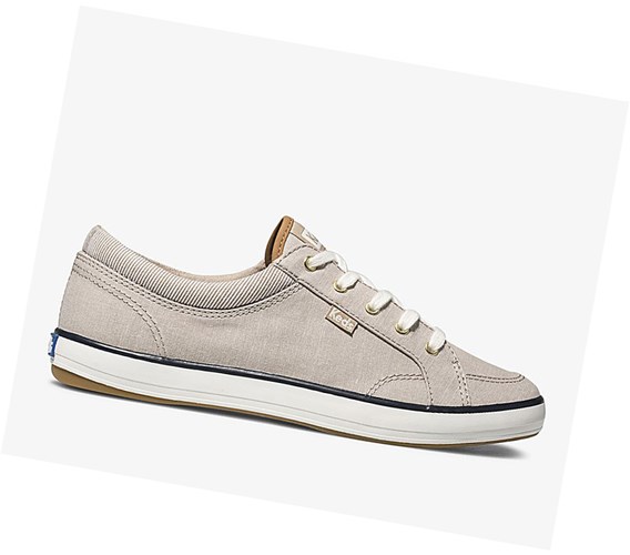Keds Center Mixed Chambray Pohodlie Snurovacie Topanky Damske Žlté | ZJQAVM-327