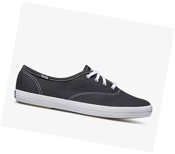 Keds Champion Platene Original Snurovacie Topanky Damske Námornícka Modrá | GTRDJL-614