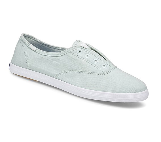 Keds Chillax Washable Slip On Tenisky Damske Zelene | JVOUQN-453