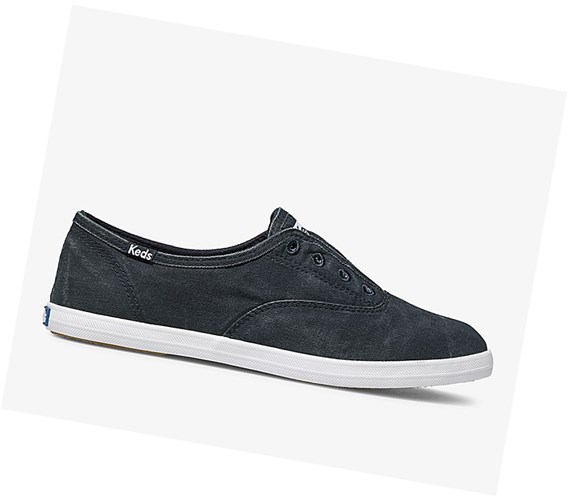 Keds Chillax Washable Slip On Tenisky Damske Námornícka Modrá | RNITGZ-813