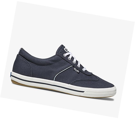 Keds Courty Snurovacie Topanky Damske Námornícka Modrá | LMSIOV-751