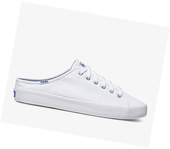 Keds Kickstart Mule Core Platene Slip On Tenisky Damske Biele | CQOTDH-021