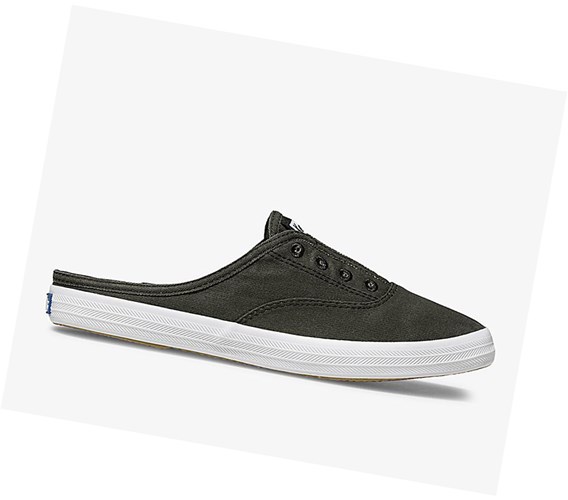 Keds Moxie Mule Washable Pohodlie Slip On Tenisky Damske Tmavo Siva | NOTASF-865
