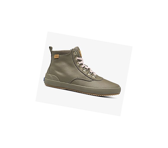 Keds Scout Boot II Vody Vysoké Čižmy Damske Olivovo Zelená | DMARBL-978