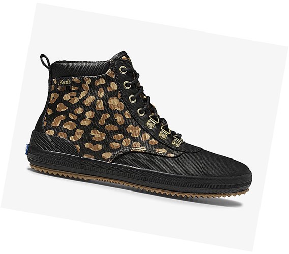 Keds Scout Boot II Vody Vysoké Čižmy Damske Leopardie | GKELWH-875
