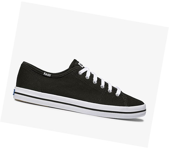 Keds Washable Kickstart Snurovacie Topanky Damske Čierne | JCKTBQ-918