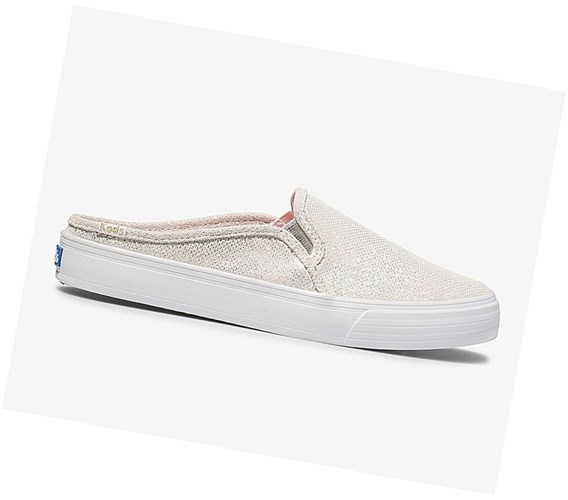 Keds x Oh Joy! Double Decker Mule Kozene Slip On Tenisky Damske Biele | JODWNF-751