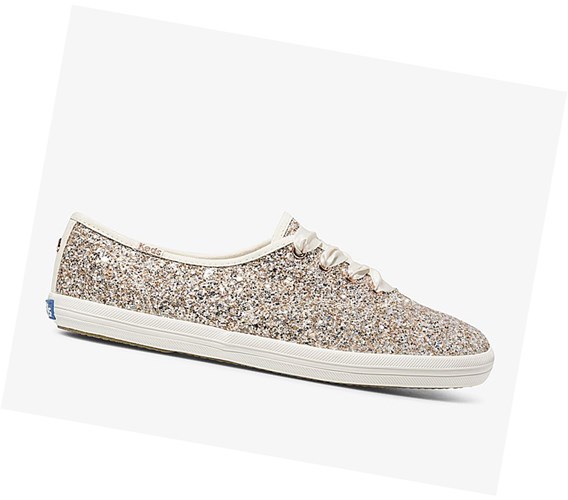 Keds x kate spade new york Champion Glitter Wedding Tenisky Damske Ruzove Zlate Viacfarebný | FUBXZJ-561