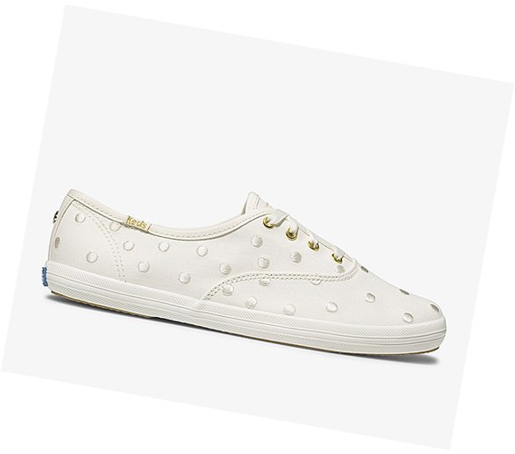 Keds x kate spade new york Champion Wedding Snurovacie Topanky Damske Biele | WCFJUD-372